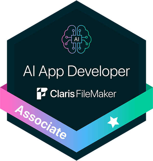 AI Fundamentals Semantic Search in Claris Filemaker Badge